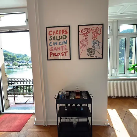 Apartmán Am Moselufer, Balkon Mit Flussblick, 82qm,