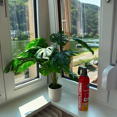 Apartmán Am Moselufer, Balkon Mit Flussblick, 82qm, *